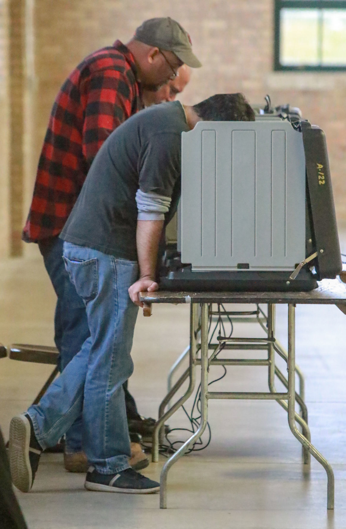 Voters turn out at Lake County Fairgrounds polling place